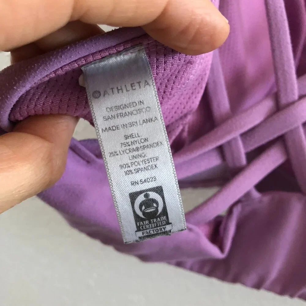 ATHLETA Hyper Focused Bra Size Medium‎